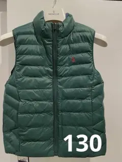 ラルフローレン ダウンベスト　130 新品　リバーシブル