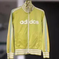 adidas ジャージ トラックジャケット 黄色 イエロー