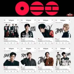 BTS バンタン 防弾少年団 ARIRANG アリラン 透明トレカ 8枚セット