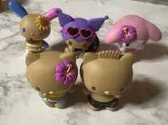 サンリオ みんなでバカンスフィギュア5点セット