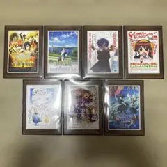 けいおん！ 京都アニメーション 歴代ポスターカード 京アニ 歴ポカ