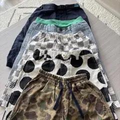 ハーフパンツ 5点セット　120〜130