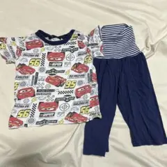 カーズ パジャマ 夏用 腹巻付 80cm