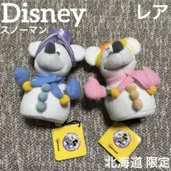 【レア】Disney ディズニー　ミッキー　ミニー　マスコット　北海道限定