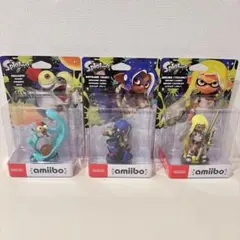 amiibo スプラトゥーン トリプルセット コジャケ、オクトリングインクリングのサムネイル