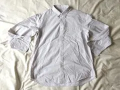 Muji　無印良品　ストライプシャツ　L