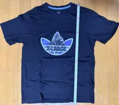X-LARGE ゴリラ　アディダス　オリジナルス　Tシャツ ネイビー　コラボ