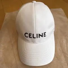 CELINE バケットハット ホワイト - メルカリ