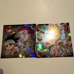 ハンターハンター　ウエハース シール ゴン　キルア　ヒソカ　SR ki