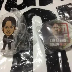 青柳翔 チェンジング缶バッチ、アクリルクリップセット