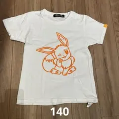 Tシャツ/140/ポケットモンスター/イーブイ/白