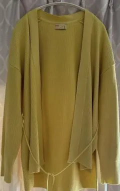 【値下げ】NANO universe カーディガン　イエロー