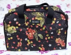 ❁PINK HOUSE❁ ピンクハウス ボストンバッグ チェリー柄