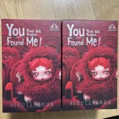 SKULLPANDA You Found Me! スカルパンダ 2個セット