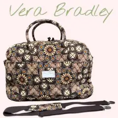 極美品Vera Bradley Canyon柄　キルティングボストンバックのサムネイル
