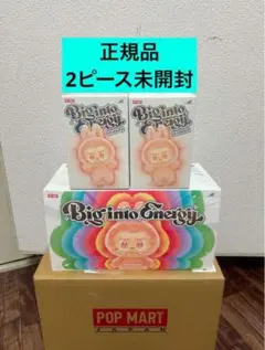 【正規品・未開封】 Labubu Big into Energy 2箱 ラブブ