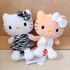 ハローキティ　マスコット　XOXOギャル　２種セット