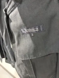 5351 Pour Les Hommes モッズコート ブラック サイズ3