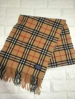 ヴィンテージ Burberry's マフラー ノバチェック ラムウール 英国製