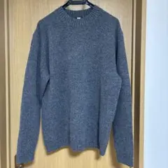 スフレヤーンクルーネックセーター　XL