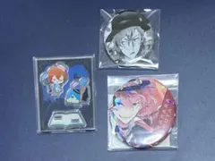 文豪ストレイドッグス 中原中也 缶バッジ アクスタ 3点セット