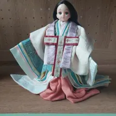 リカちゃん ひな祭り 十二単風衣装 【衣装のみ】試作品特別価格！ラスト1点！ リカちゃん ひな祭り 十二単風衣装 【衣装のみ】試作品特別価格