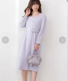 タイトワンピース 長袖