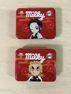 鬼滅の刃 ミルキー 缶セット
