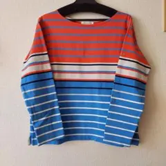 ボーダー 長袖トップス