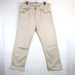 希少 80s USA製 リーバイス 505 カツラギパンツ コットンツイル 31 