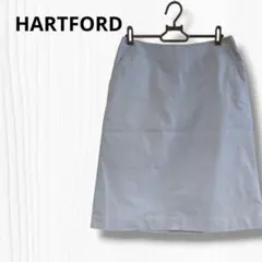 HARTFORD ハートフォード サイズ3 膝丈スカート 綿混 ポケット有りのサムネイル