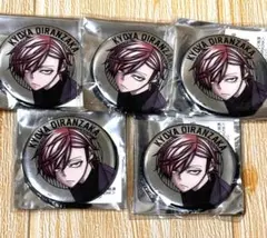 桃源暗鬼　ファボテリア　カフェ　缶バッジ　花魁坂京夜　5点セット