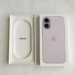 iPhone 17 空箱 ラベンダー