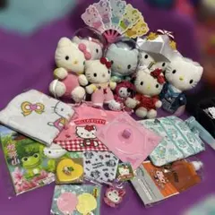 レトロ☆ハローキティ かわいいぬいぐるみ＆小物雑貨まとめ売り☆レア