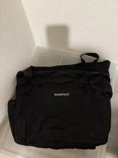 mont-bell ショルダーバッグ L ブラック　ポーカーズ