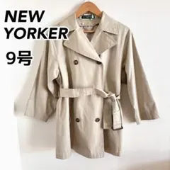 【新品未使用・タグ付】ニューヨーカー スプリングコート ライナー付 9AR 2026年最新】NEWYORKER レディース トレンチコート・スプリングコート