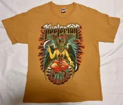 KVELERTAK クヴァラータク メタルTシャツ Lサイズ マスタード色