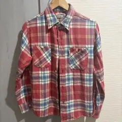 古着アメカジ　H.R.MARKET チェック柄 長袖シャツのサムネイル