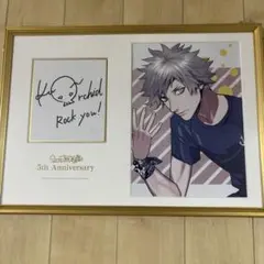 オリジナルキャラクター サイン入りアート 5周年記念