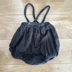 MONBEBE 肩紐付きブルマ ブラック L