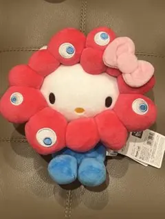 サンリオ　ミャクミャク　なりきりぬいぐるみ　M サイズ　ハローキティ