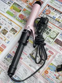 ヴィダルサスーン カールヘアアイロン 32mm ピンクシリーズ 温度調節機能