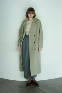 CLANE DOUBLE WOOL LONG COAT 0のサムネイル