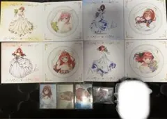 五等分の花嫁 中野一花 二乃 三玖 四葉 五月 アクリルコースターディスプレイ