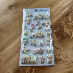 サンエックス　リラックマ　ふにふにシール　おはじきシール　3点セット