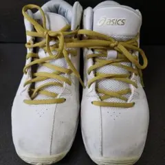 asics 　スニーカー ホワイト/ゴールド