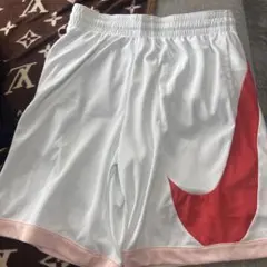 Nike バスケットボールパンツ ホワイト/レッド