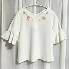 ホワイトトップス　Anne Basket Lサイズのサムネイル