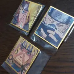 NARUTO 豆ガシャ 色紙 第４弾 カカシ デイダラ ミナト