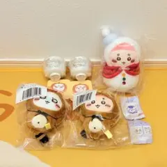 ちいかわ ★ たぬきだもんくじ C賞・おちょこ2 など/モモンガ・古本屋 ⑤点